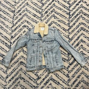 Old Navy Sherpa Denim Jacket